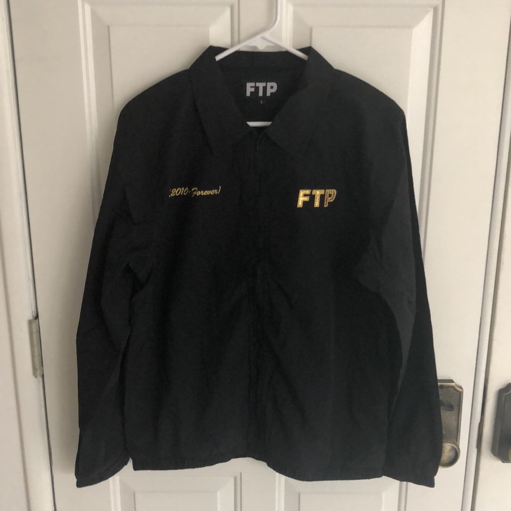 FTP 10 Year Anniversary Logo Coach Jacket